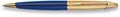 Waterman Edson Blue with Gold Cap Ball Pen